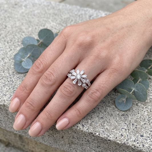 Celestial Floral Ring
