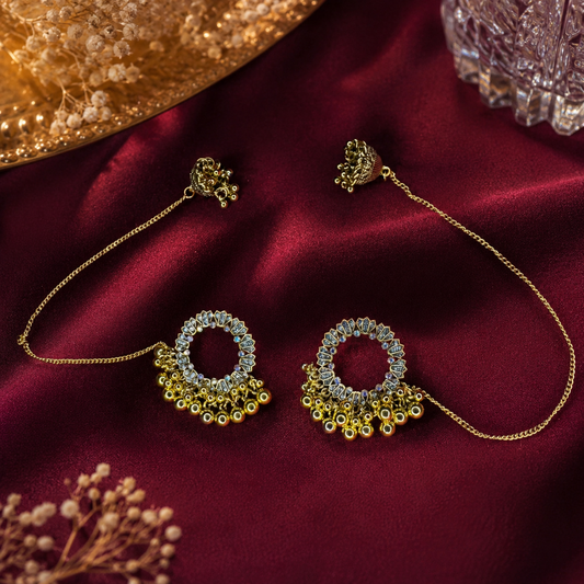 Royal Noor Sahara Ear Chain Earrings