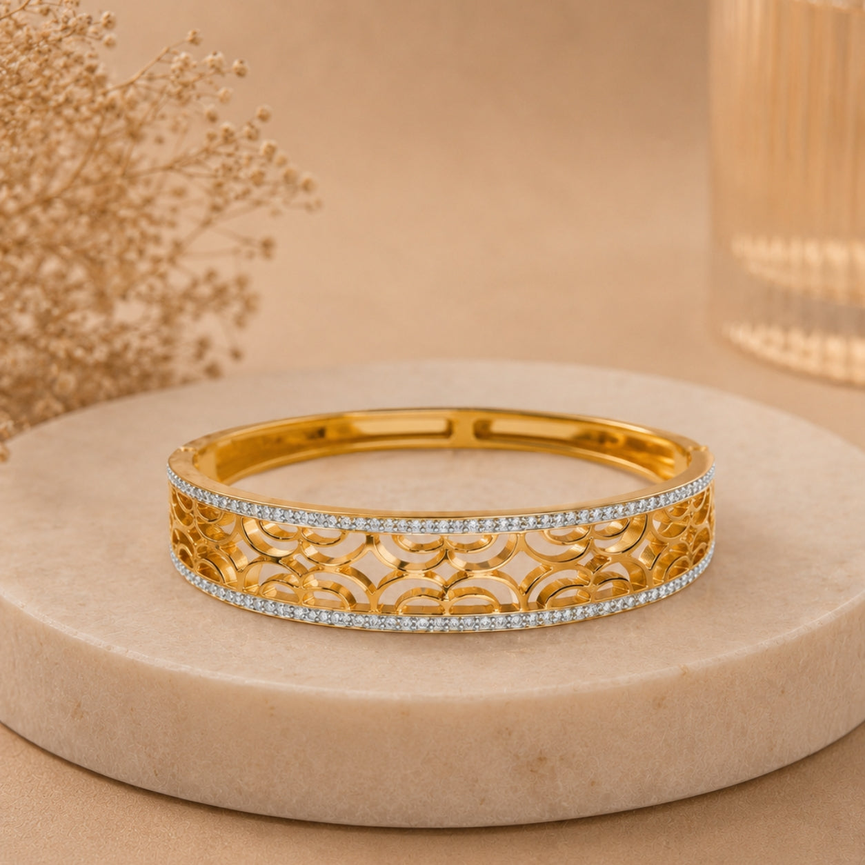 Crystal Cuff Bracelet