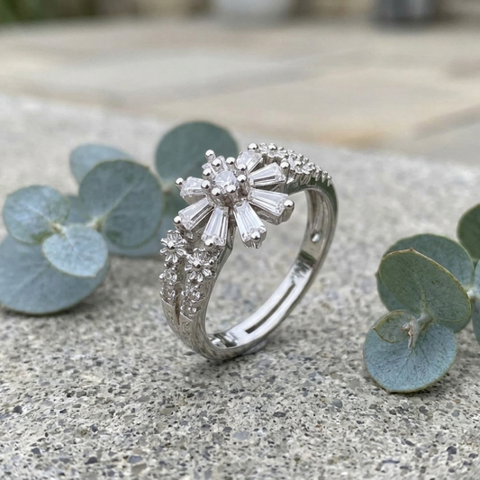 Celestial Floral Ring