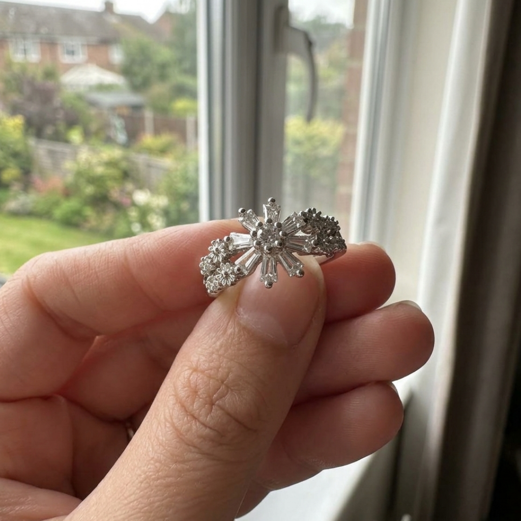 Celestial Floral Ring