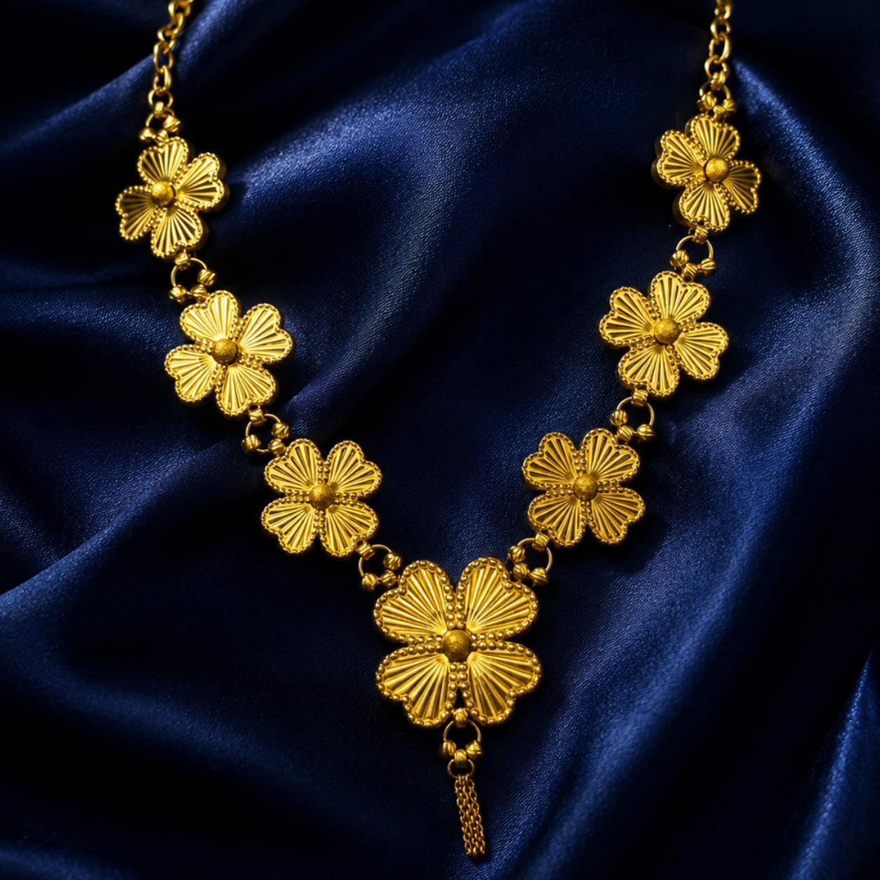 Golden Fleur Necklace