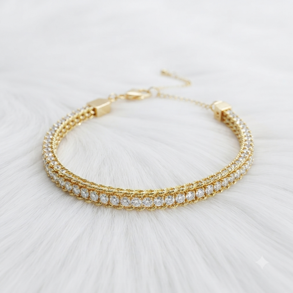 Aurora Luxe Tennis Bracelet