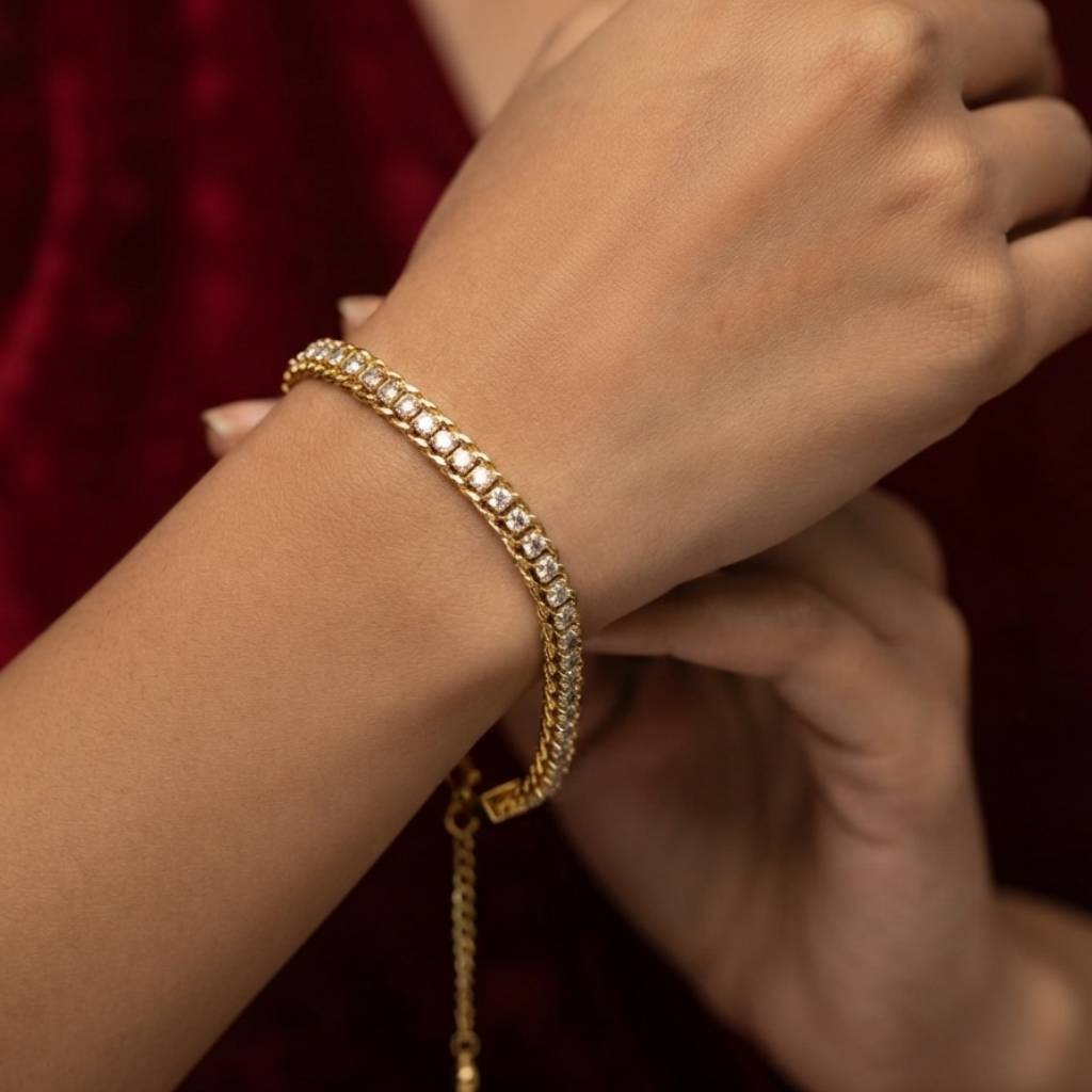 Aurora Luxe Tennis Bracelet