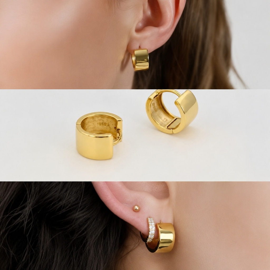 Aurelia Chunky Hoops
