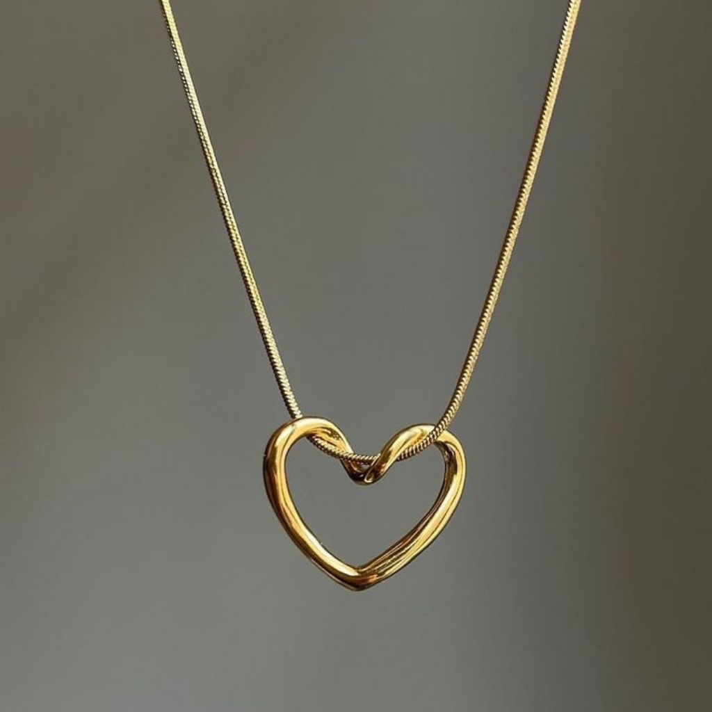 Heart Golden Necklace